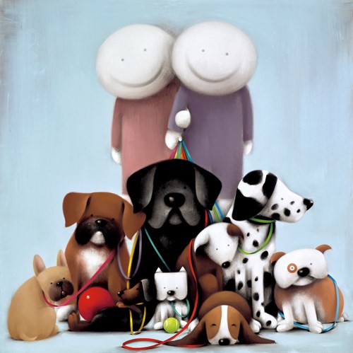 Image: Love Comes in All Shapes and Sizes by Doug Hyde | Limited Edition on Paper