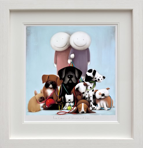 Love Comes in All Shapes and Sizes by Doug Hyde - Framed Limited Edition on Paper